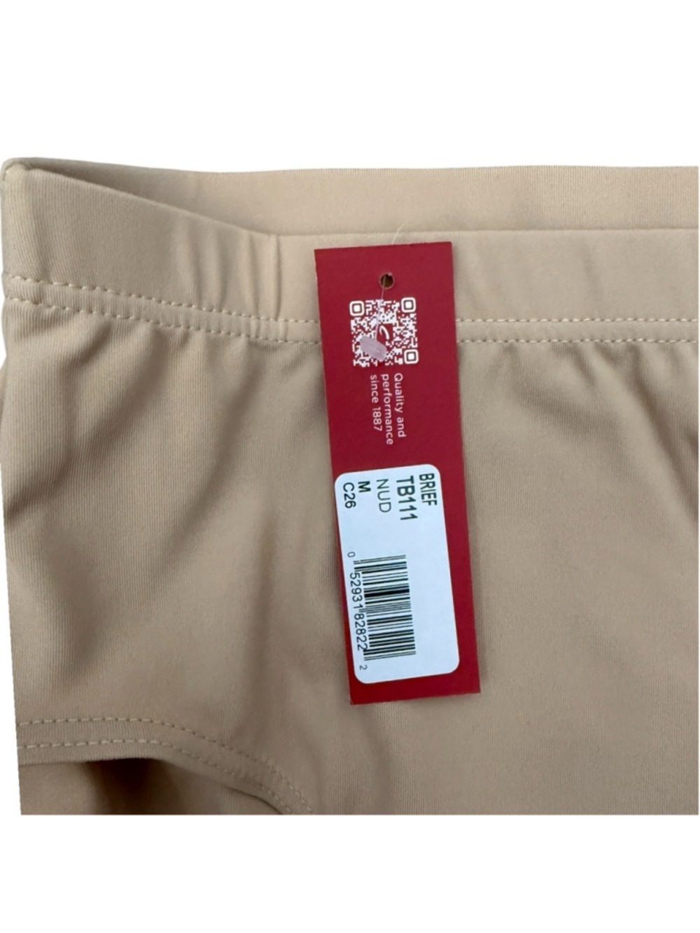 Capezio Nude High Waist Dance Briefs Adult Medium - Picture 3 of 4